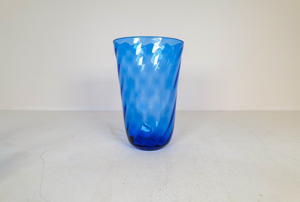 Art Deco Glass Sculptured Handcrafted Vases by Reijmyre, Sweden, 1930s, Set of 6-UYK-1371212