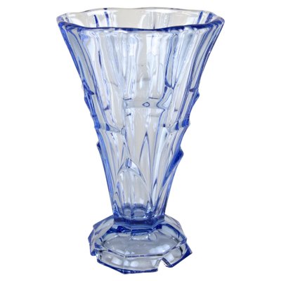 Art Deco Glass Vase, Austria, 1920s-TQA-1321886