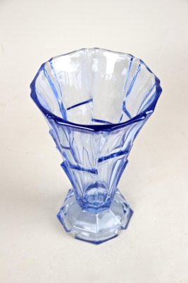 Art Deco Glass Vase, Austria, 1920s-TQA-1321886