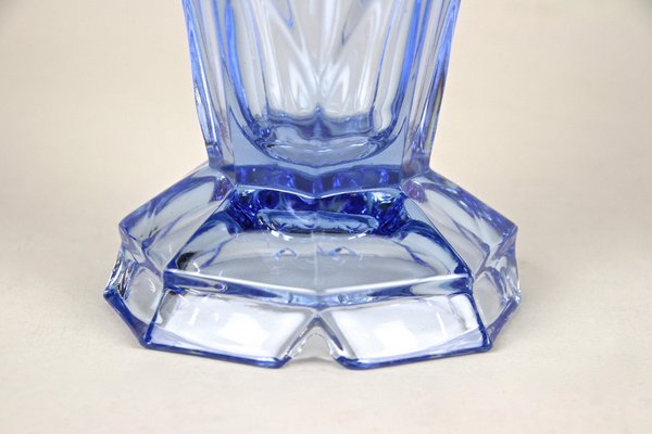 Art Deco Glass Vase, Austria, 1920s-TQA-1321886