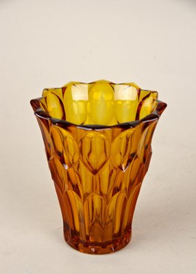 Art Deco Glass Vase, Austria, 1920s-TQA-1321968