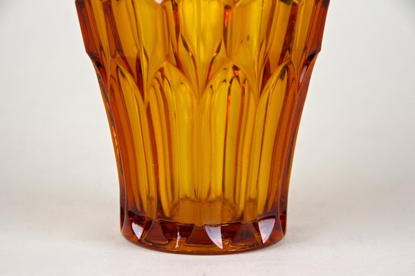 Art Deco Glass Vase, Austria, 1920s-TQA-1321968