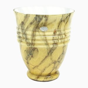 Art Deco Glass Vase, Belgium, 1930s-BKO-1451497