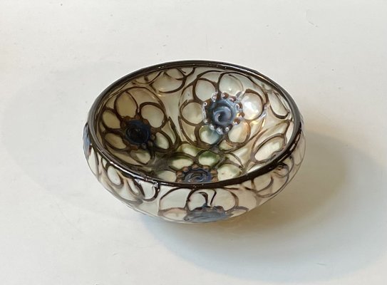 Art Deco Glazed Pottery Bowl by Herman August Kähler, 1920s-LCR-1778124