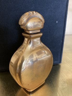 Art Deco Gold Glass Perfume Bottle from Caron Paris-XHV-899831