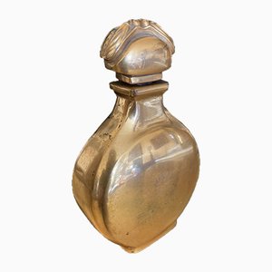 Art Deco Gold Glass Perfume Bottle from Caron Paris-XHV-899831