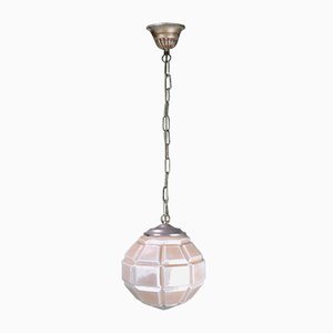 Art Deco Golden Ceiling Lamp, 1930s-ROJ-605642