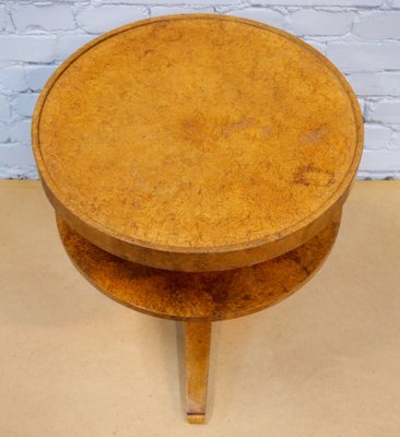 Art Deco Grand Gueridon Auxiliary Table, France, 1930s-QFD-1223617