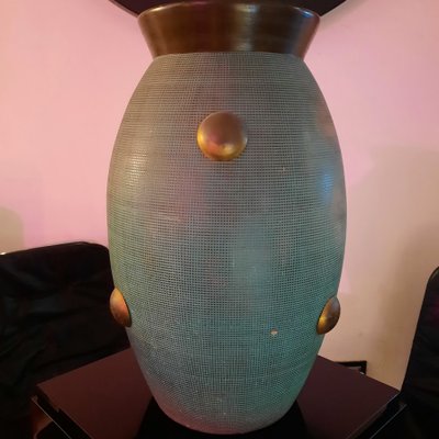 Art Deco Green Vase-BXA-2017399