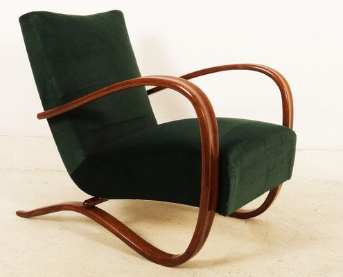 Art Deco H269 Armchair by Jindrich Halabala for Thonet, 1930s-AX-1717938