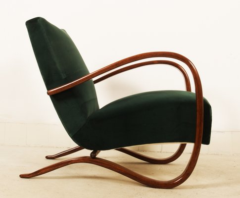 Art Deco H269 Armchair by Jindrich Halabala for Thonet, 1930s-AX-1717938