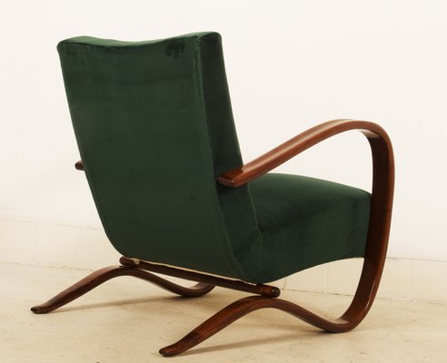 Art Deco H269 Armchair by Jindrich Halabala for Thonet, 1930s-AX-1717938