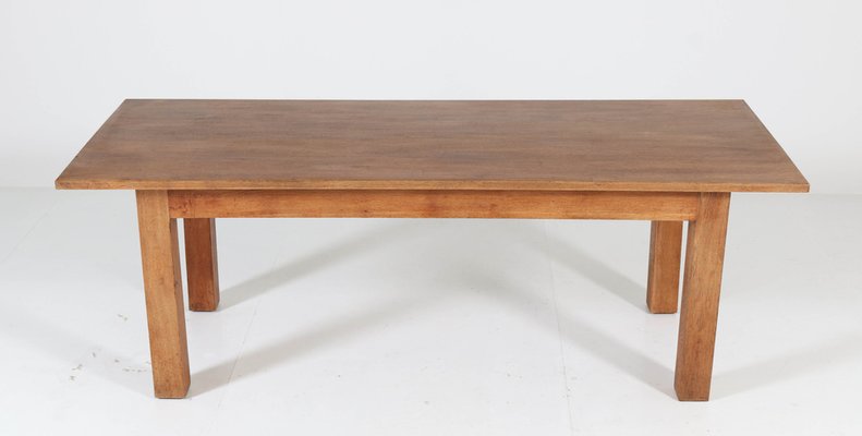 Art Deco Haagse School Table in Oak by Cor Alons, 1923-MY-975021