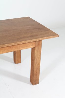 Art Deco Haagse School Table in Oak by Cor Alons, 1923-MY-975021