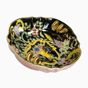 Art Deco Hand-Painted Ceramic Dish from H. Bequet, 1920s-NE-892508