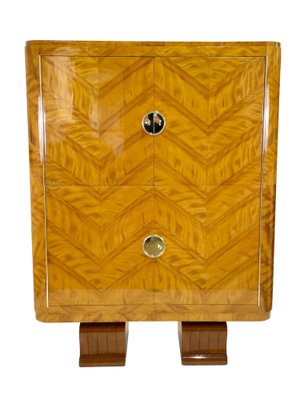 Art Deco Hand-Polished Bar, France, 1930s-CXC-982719