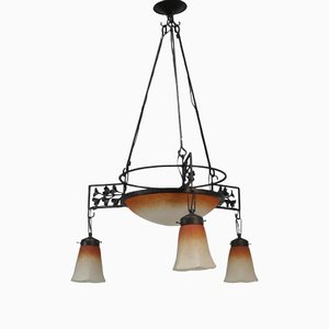 Art Deco Hanging Lamp by Charles Schneider-NE-1250157