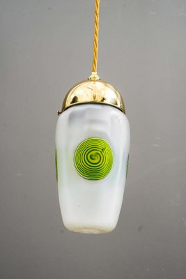 Art Deco Hanging Lamps, Vienna, 1920s, Set of 2-SPD-1118290