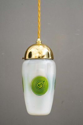 Art Deco Hanging Lamps, Vienna, 1920s, Set of 2-SPD-1118290