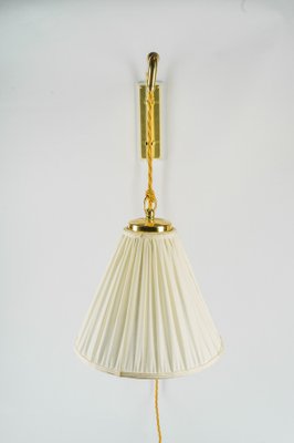 Art Deco Height Adjustable Brass Wall Lamp, 1920s-SPD-1820599