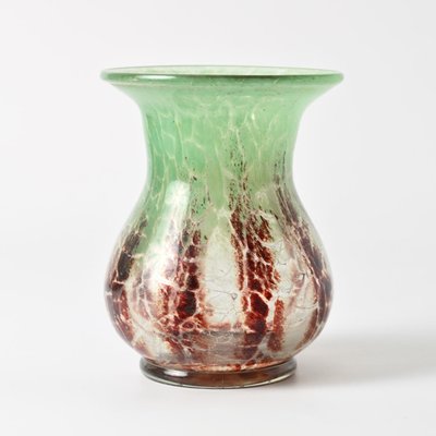 Art Deco Ikora Glass Vase by Karl Weidmann for WMF, 1930s-IXK-2034031