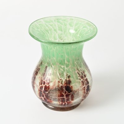 Art Deco Ikora Glass Vase by Karl Weidmann for WMF, 1930s-IXK-2034031