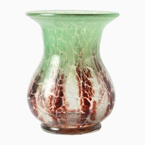 Art Deco Ikora Glass Vase by Karl Weidmann for WMF, 1930s-IXK-2034031