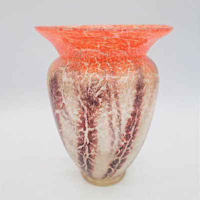 Art Deco Ikora Glass Vase by Karl Wiedmann for WMF, 1930s-WK-1782193