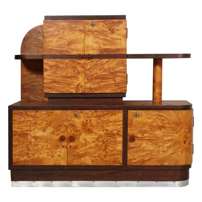 Art Deco Italian Burl Elm Sideboard by Osvaldo Borsani for Atelier di Varedo, 1930s-NJV-730736