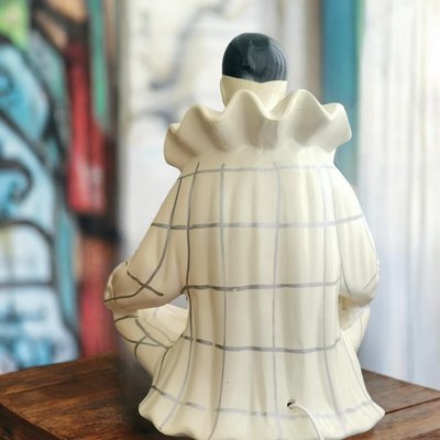 Art Deco Italian Ceramic Pierrot Table Lamp by Nove Di Bassano-SCS-1329072