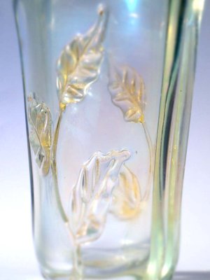 Art Deco Italian Murano Glass Vase from Seguso, 1940s-GKB-554830