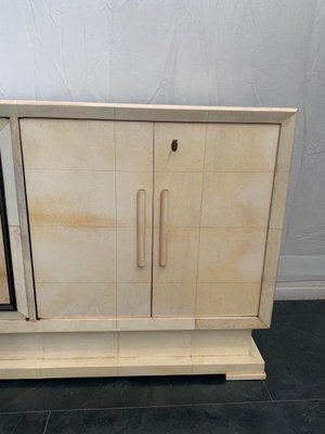 Art Deco Italian Parchment Sideboard, 1930s-IJR-667195