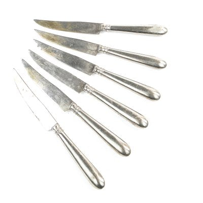 Art Deco Knives, Germany, 1930s, Set of 6-BKO-1800610