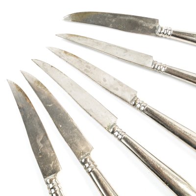 Art Deco Knives, Germany, 1930s, Set of 6-BKO-1800610