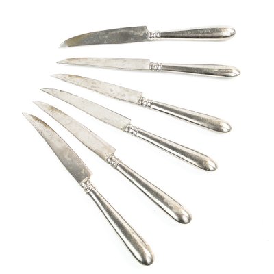 Art Deco Knives, Germany, 1930s, Set of 6-BKO-1800610