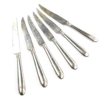 Art Deco Knives, Germany, 1930s, Set of 6-BKO-1800610