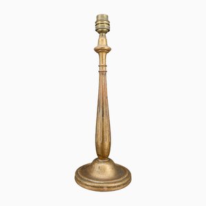 Art Deco Lamp in Gilded Wood, 1920-XNH-1804545