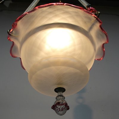 Art Deco Lamp in Murano Crystal-NE-1273784