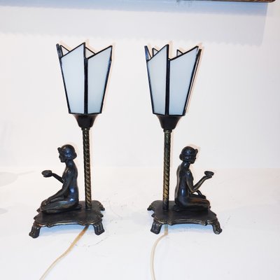 Art Deco Lamp, Set of 2-AOU-1426196