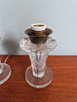 Art Deco Lamps from Val Saint Lambert, 1930s, Set of 2-FAX-1817889