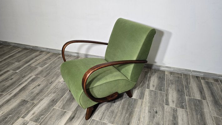 Art Deco Lounge Chair by Jindrich Halabala, 1940s-QJA-2034793