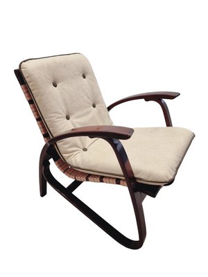 Art Deco Lounge Chairs attributed to Jan Vanek, Former Czechoslovakia, 1920s, Set of 2-SAK-1772486