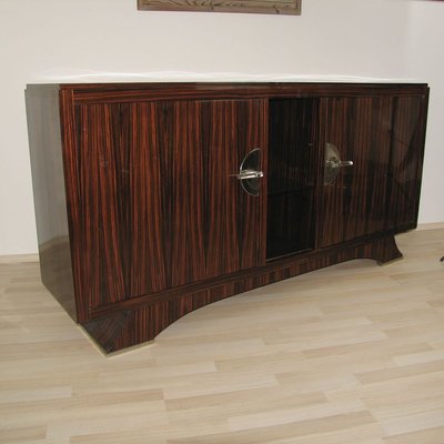 Art Deco Macassar Sideboard, 1930s-YGE-801899