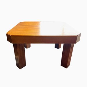 Art Deco Mahogany Dining Table by Henri Rappin, 1940s-SSK-699514