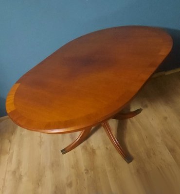 Art Deco Mahogany Extendable Table, 1940s-KDW-1763433