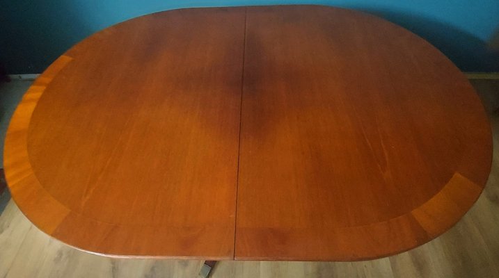 Art Deco Mahogany Extendable Table, 1940s-KDW-1763433