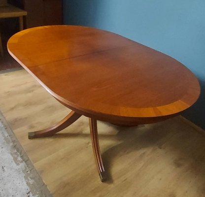 Art Deco Mahogany Extendable Table, 1940s-KDW-1763433