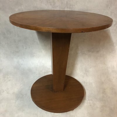 Art Deco Mahogany Side Table-SDV-673978