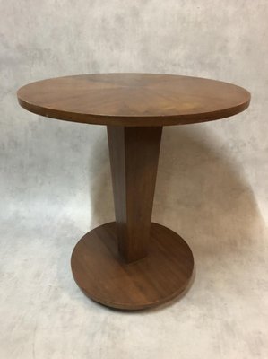 Art Deco Mahogany Side Table-SDV-673978