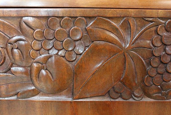 Art Deco Mahogany Sideboard, 1920s-RVK-768805